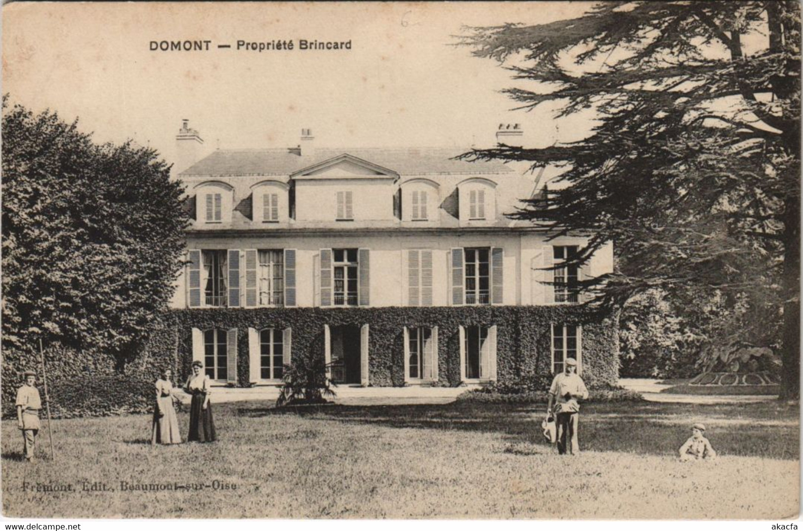 CPA DOMONT Propriété Brincard (806990)