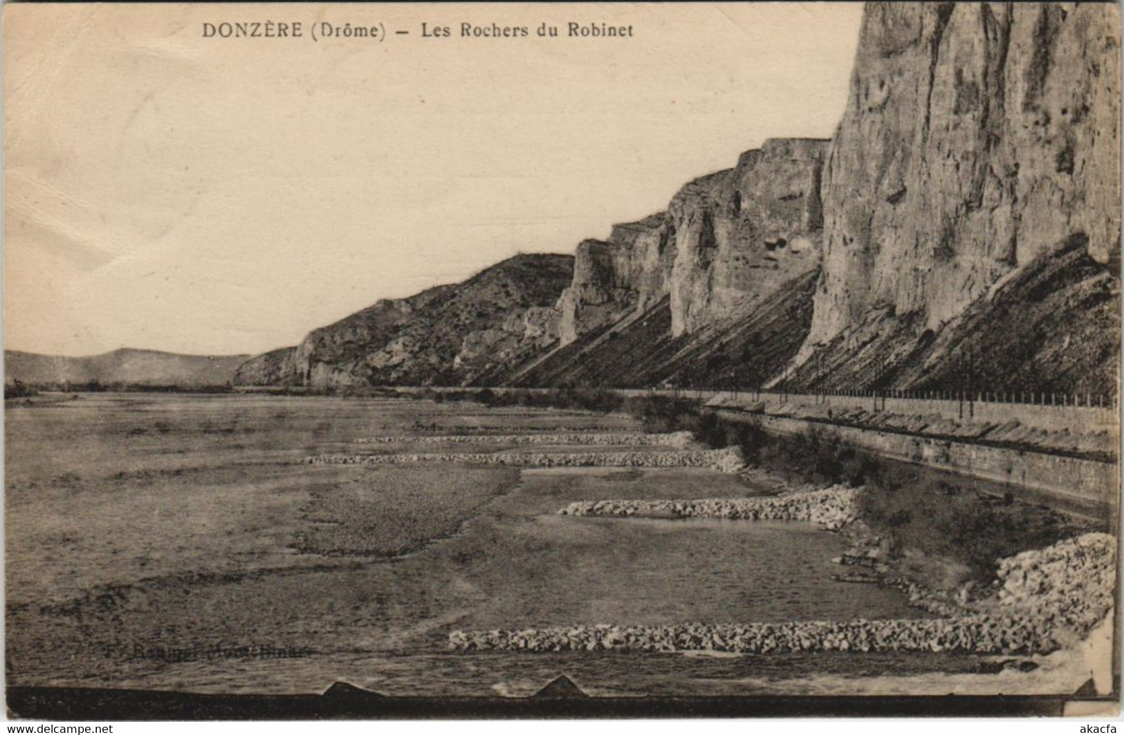 CPA Donzere Les Rochers du Robinet FRANCE (1092608)