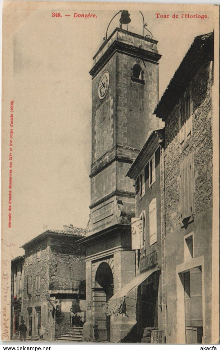 CPA Donzere Tour de l'Horloge FRANCE (1092604)