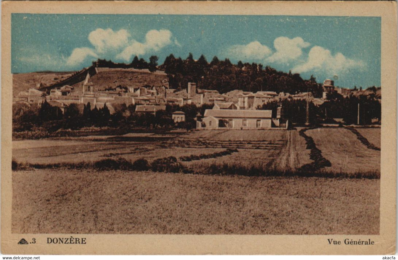 CPA Donzere vue generale FRANCE (1092607)