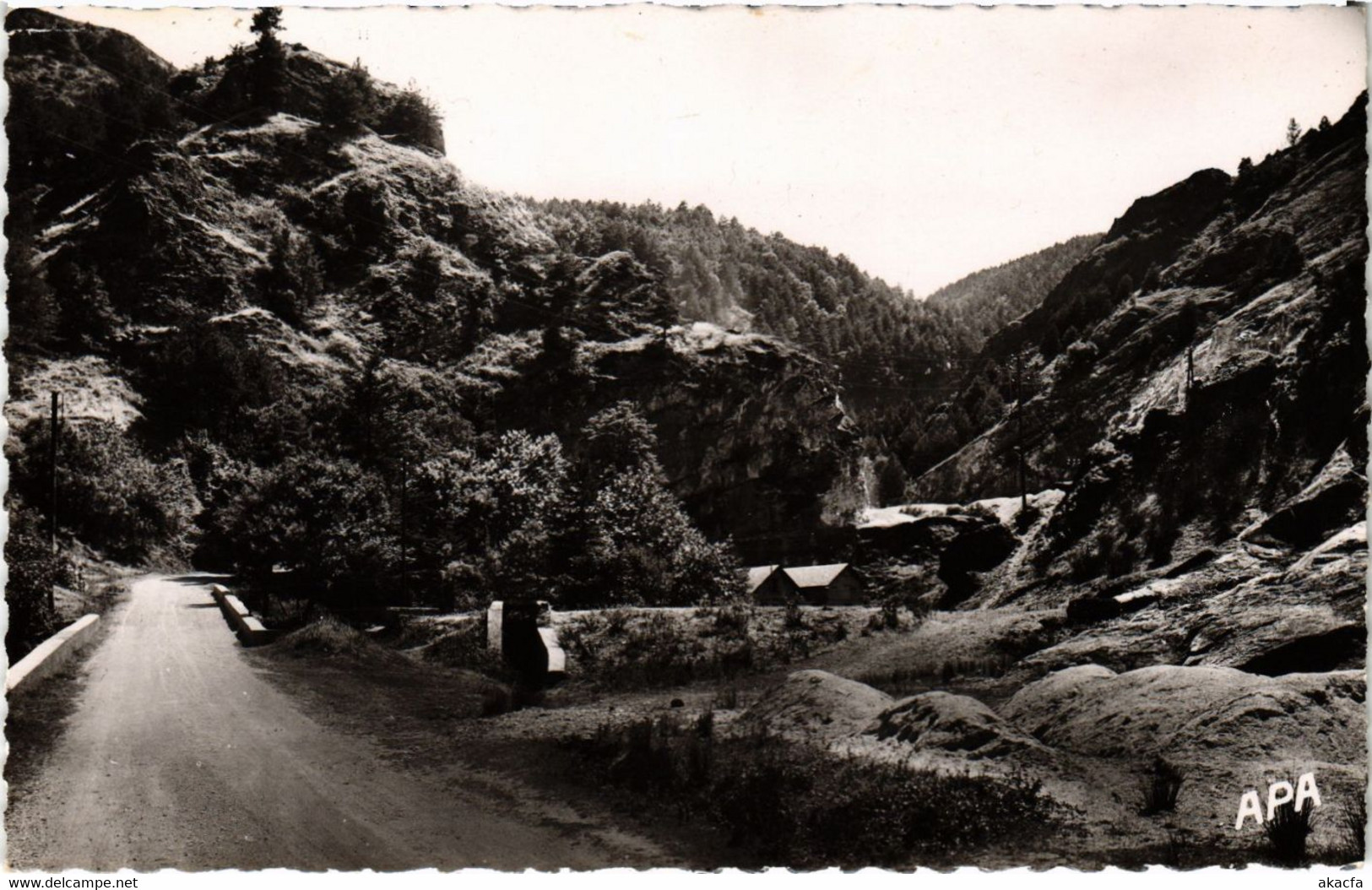 CPA Dourgne Ancienne Route d'Arfons FRANCE (1016345)