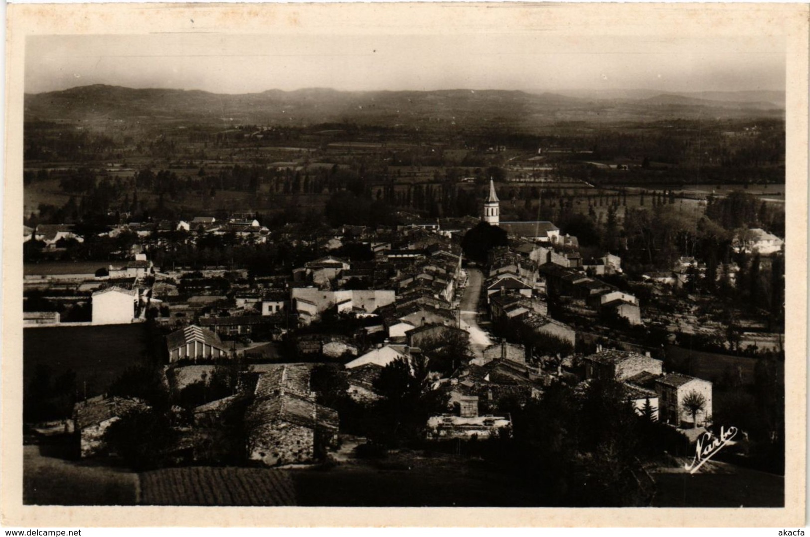 CPA DOURGNE Vue générale (255385)