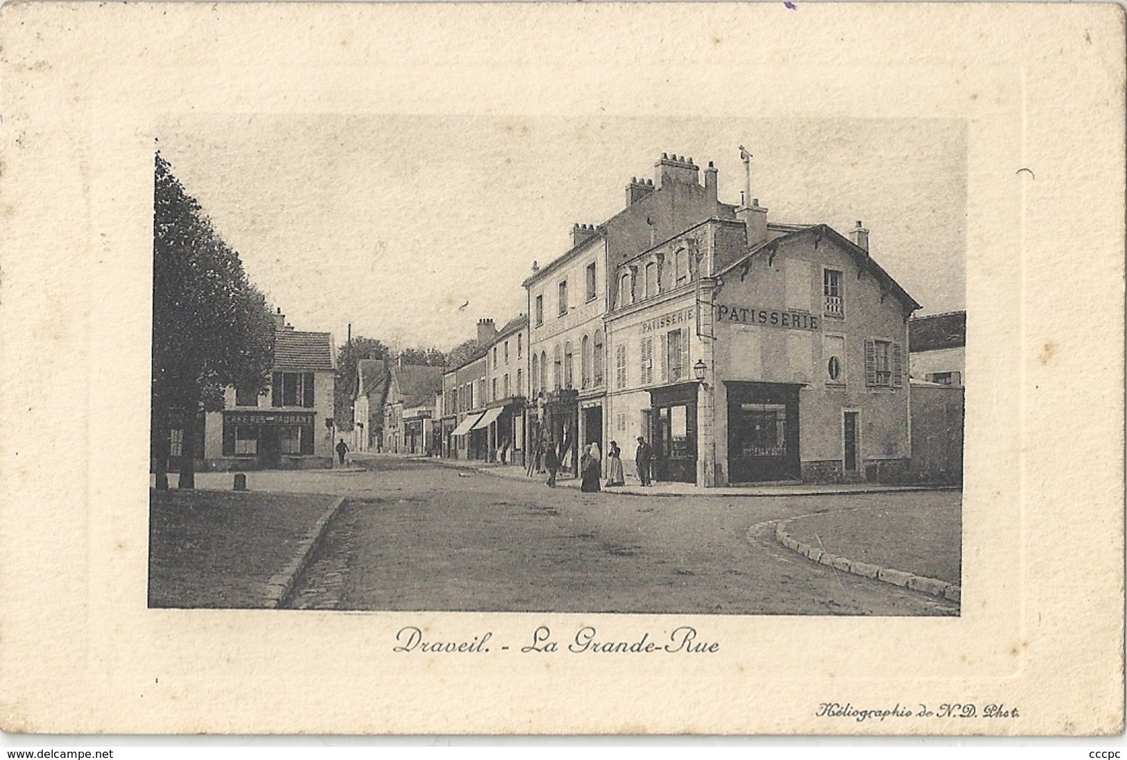 CPA Draveil La Grande Rue