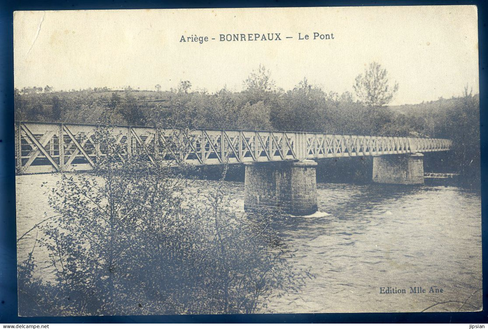 cpa du 09 Bonrepaux - le Pont --- arrondissement Saint Girons    STEP51