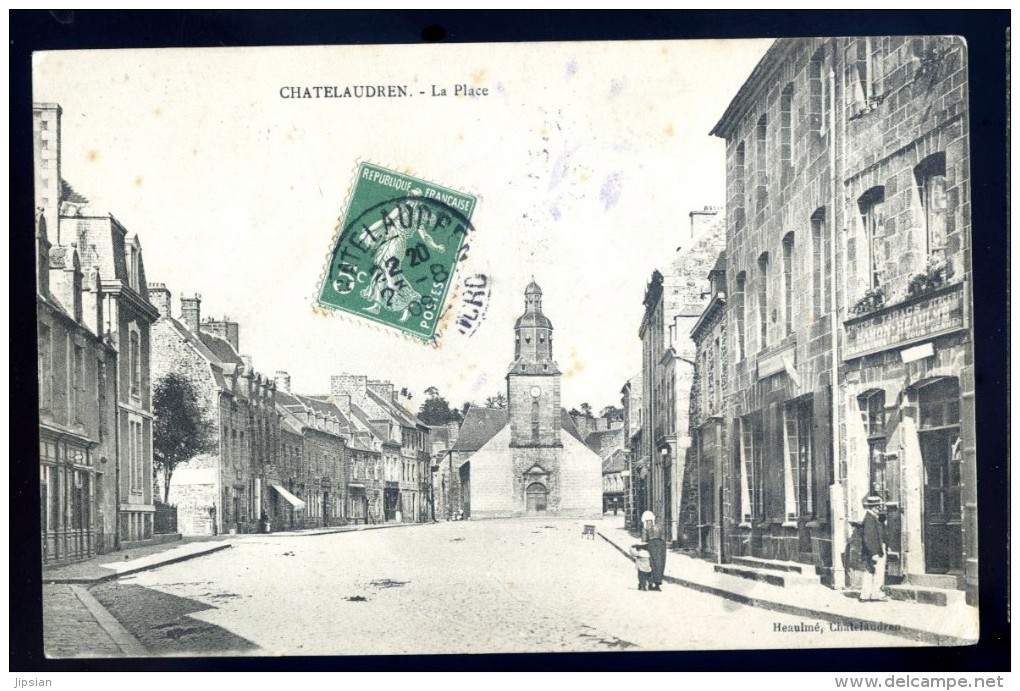 cpa du 22  Châtelaudren La Place   LIOB78