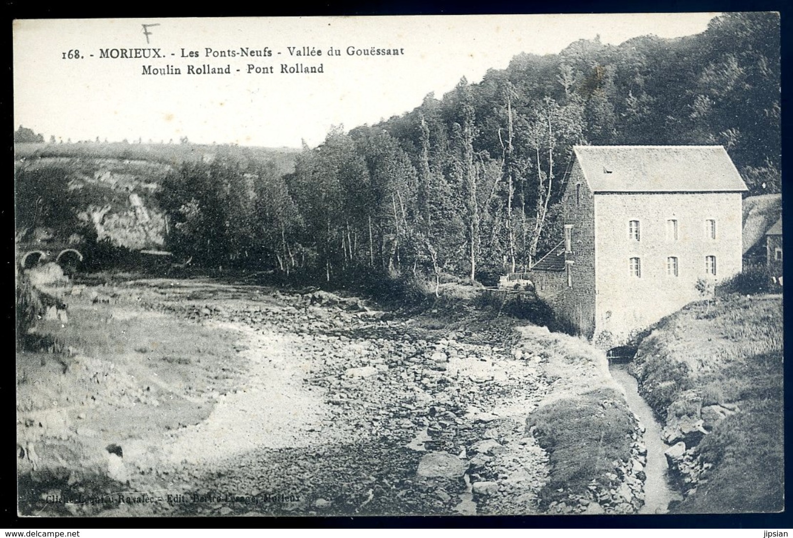 cpa du 22 Morieux  les Ponts Neufs , vallée du Gouëssant , Moulin Rolland --  Pont Rolland  LZ42