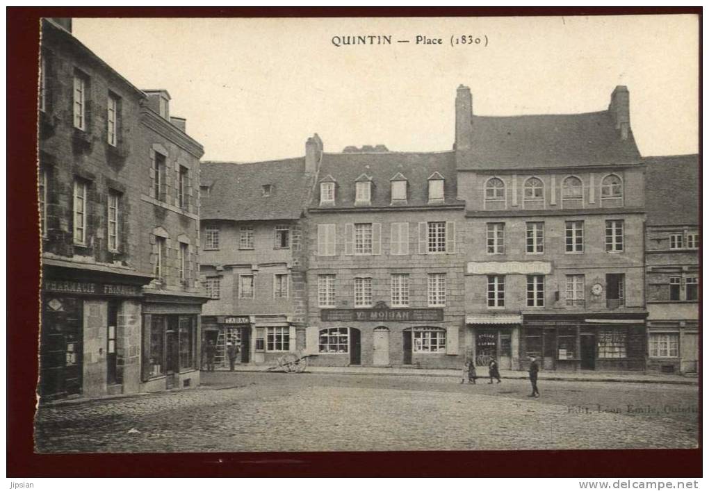 cpa  du  22  Quintin  Place (1830)   DUA3