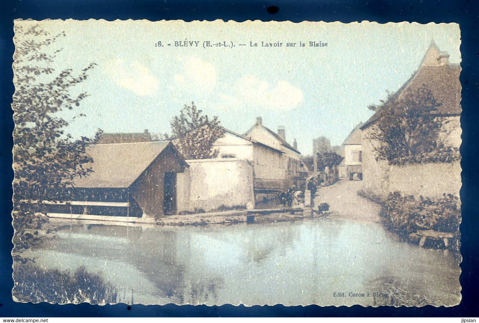 cpa du 28 Blévy -- le lavoir sur la Blaise      FEV22-76