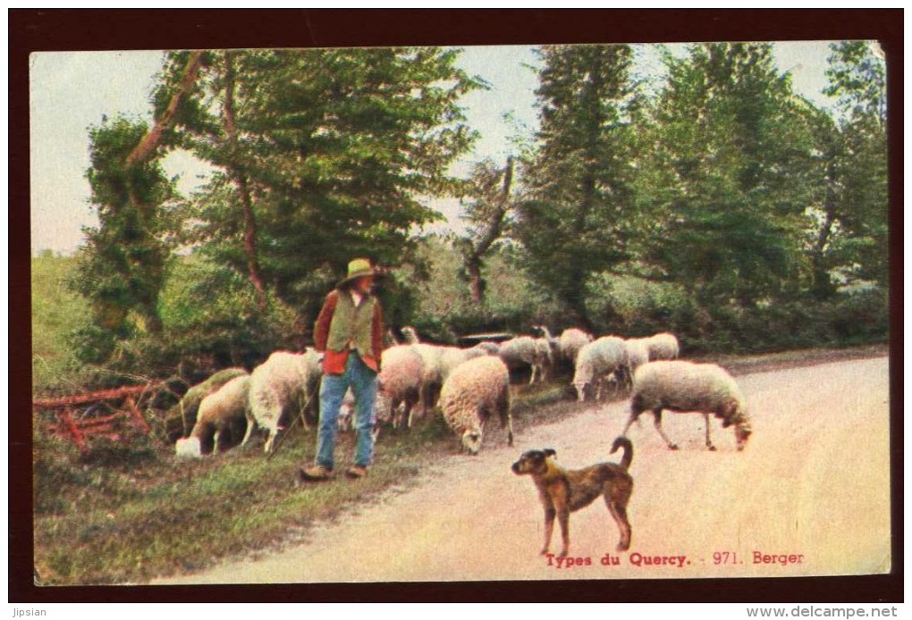 Cpa  du 46  Types du Quercy  Berger LAM7