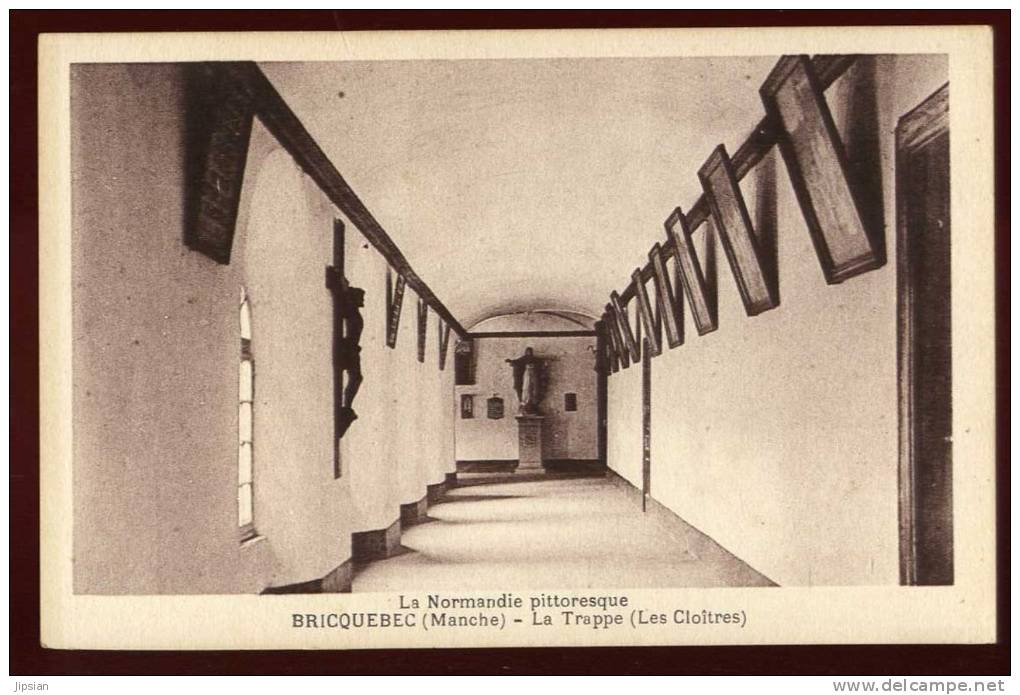 Cpa du  50  Bricquebec La Trappe  les Cloîtres     BRA9