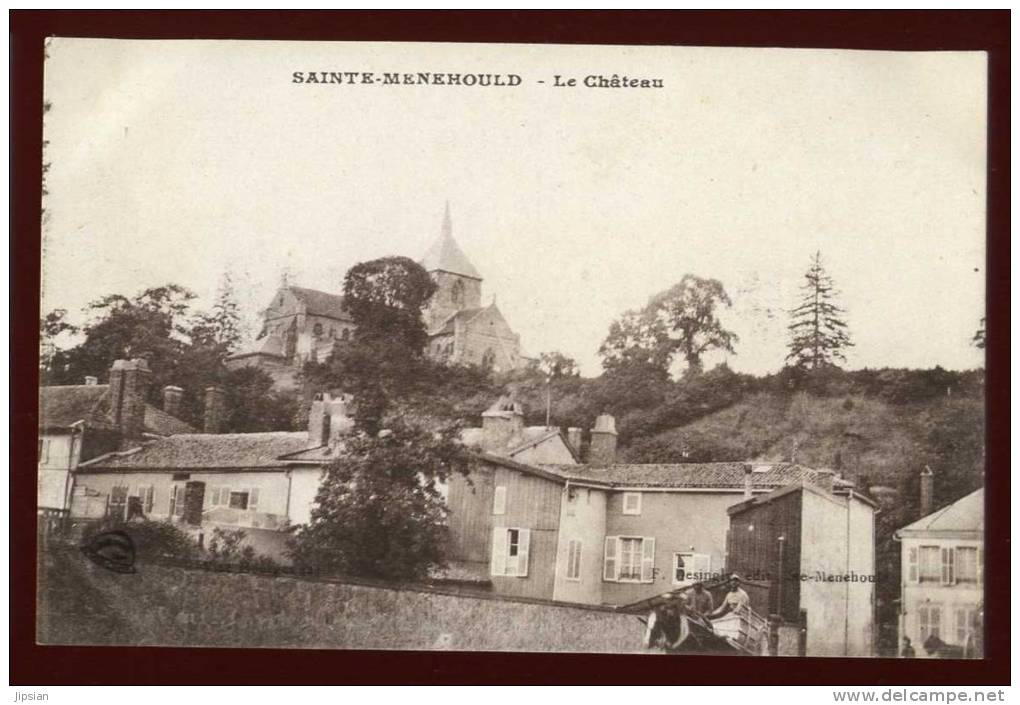 Cpa du 51  Sainte Menehould   le Château     BHU4