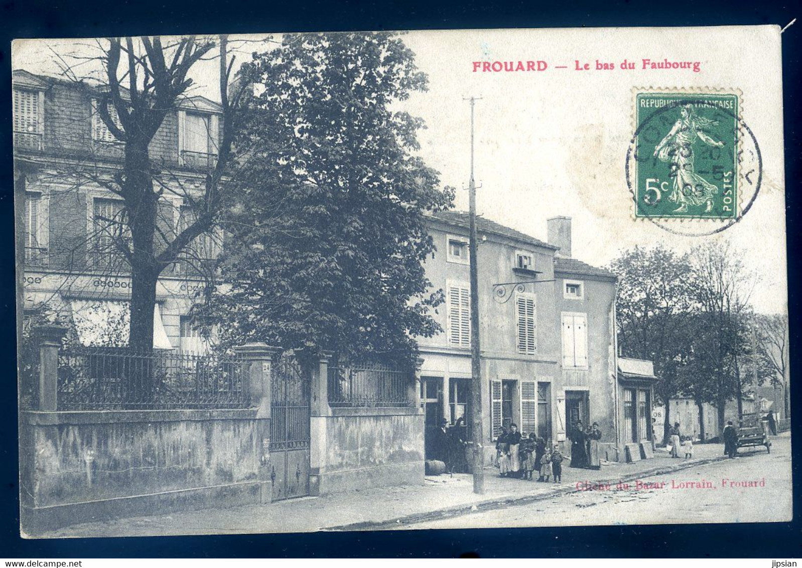 cpa du 54 Frouard le bas du faubourg  SPT21-18