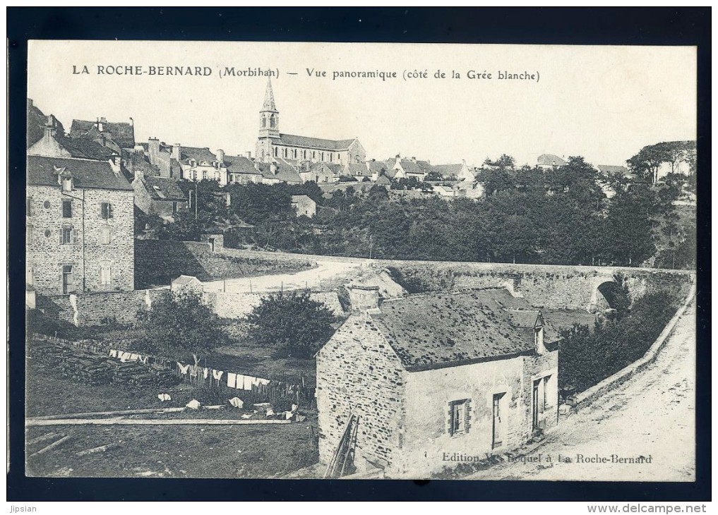 cpa du 56  La Roche Bernard vue panoramique -- côté de la Grée Blanche   JIP59