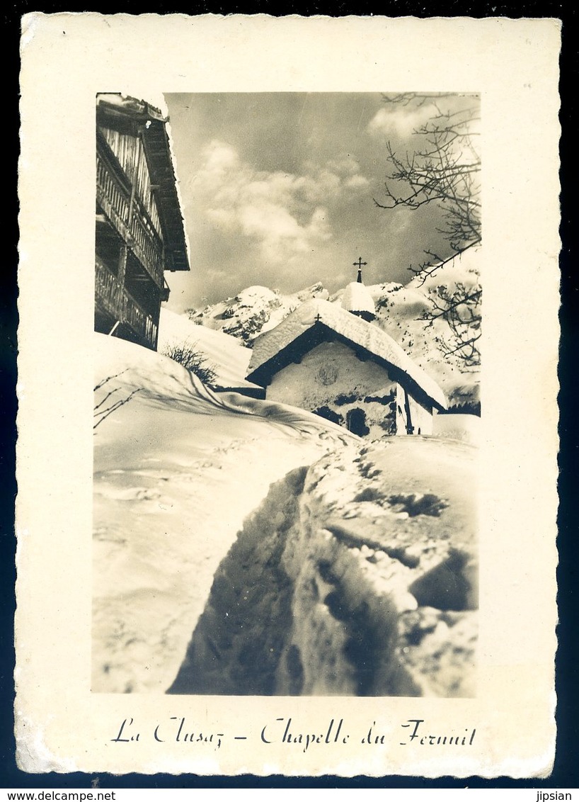 cpa du 74 La Clusaz -- Chapelle du Fernuil ou Fernuy    LZ95