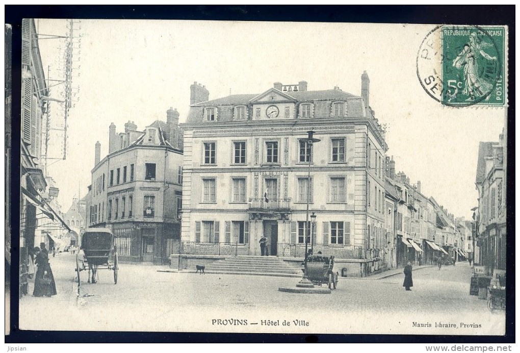 cpa du 77  Provins Hôtel de Ville   LIOB108