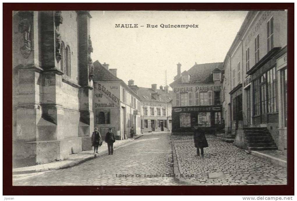 Cpa du 78  Maule Rue Quincampoix  LOR6