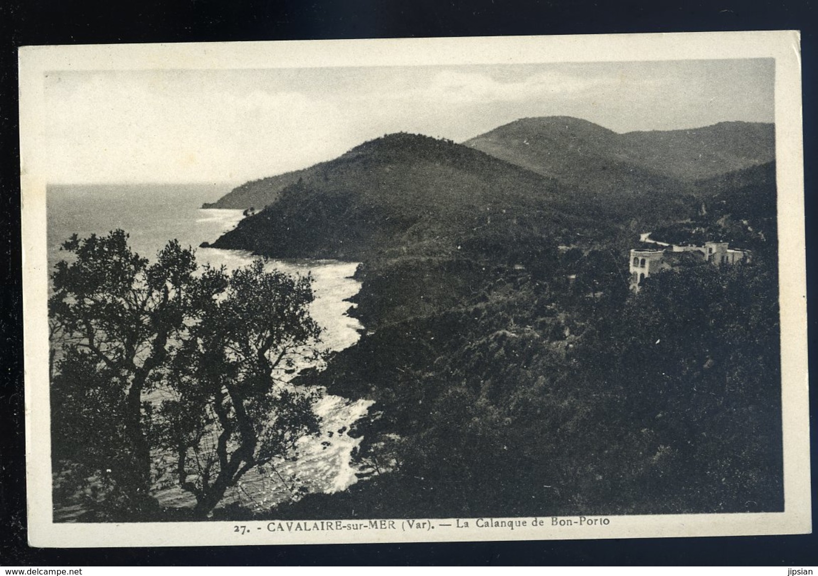 cpa du 83 Cavalaire sur Mer la calanque de Bon porto  JIP88