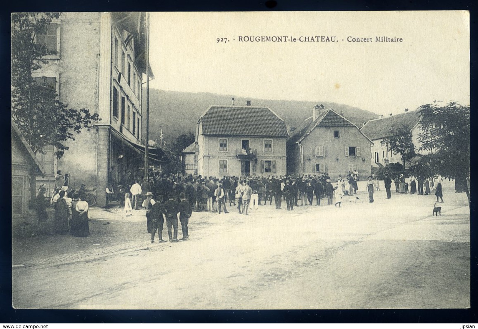 cpa  du 90 Rougemont le Château  Concert militaire  NCL42