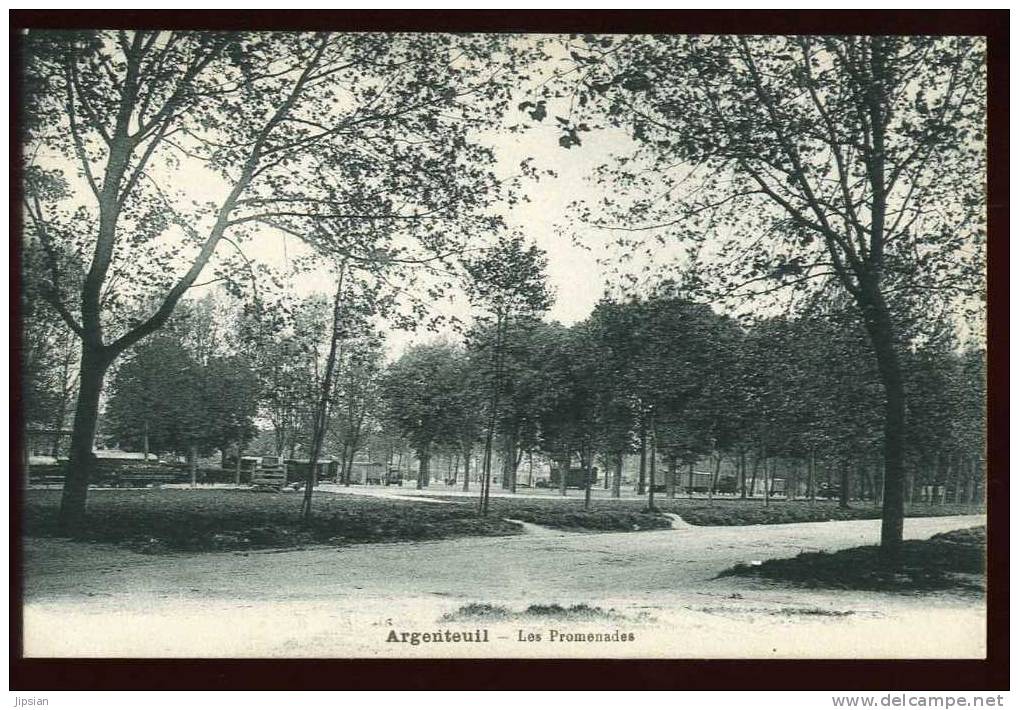 Cpa du 95 Argenteuil Les Promenades --   Arg6