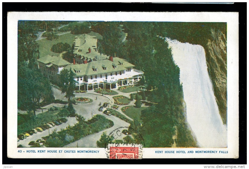 cpa du Canada Quebec Hotel Kent House et chutes Montmorency     6ao28bis