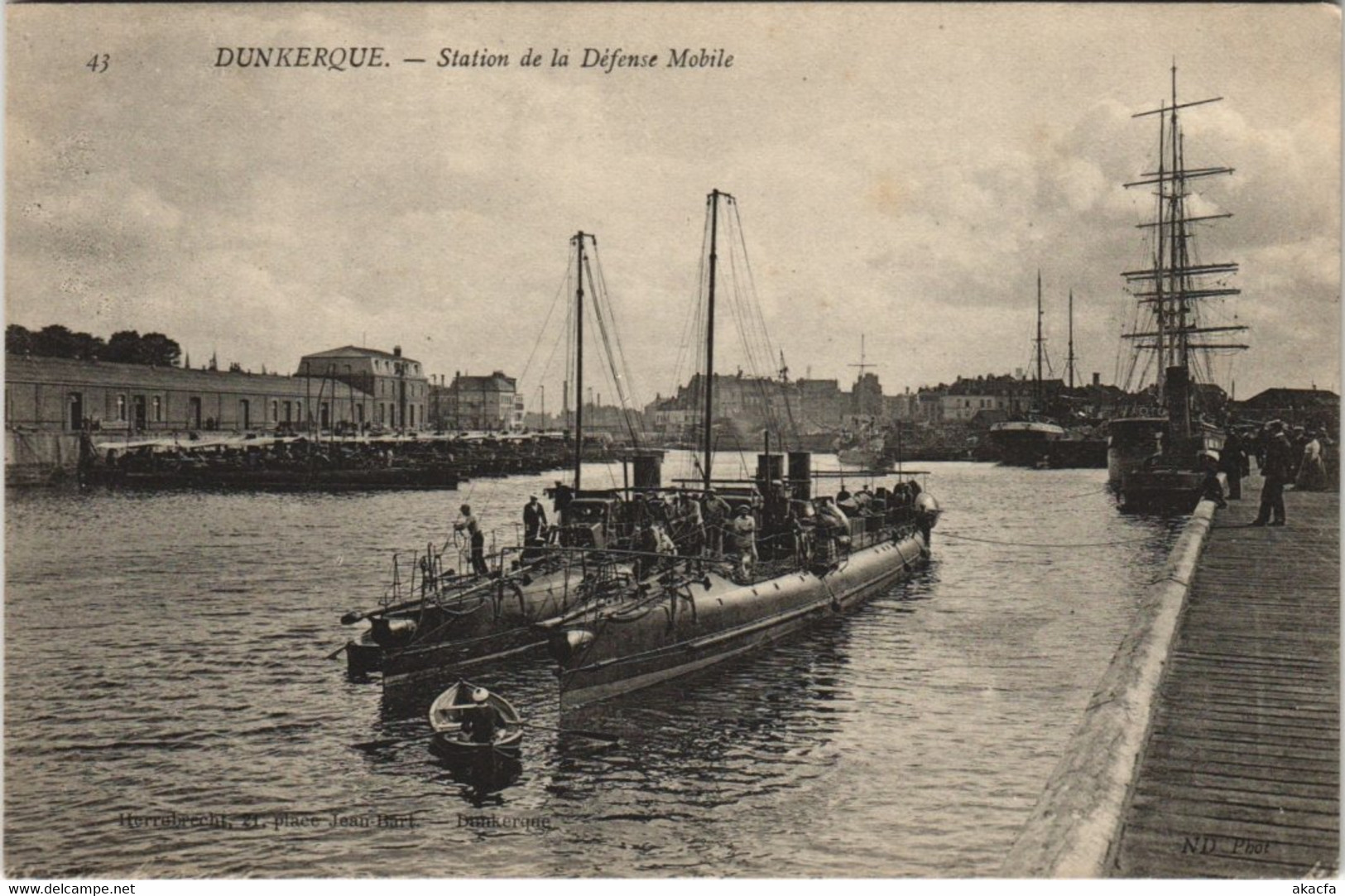 CPA DUNKERQUE - Station de la Defense Mobile (141927)