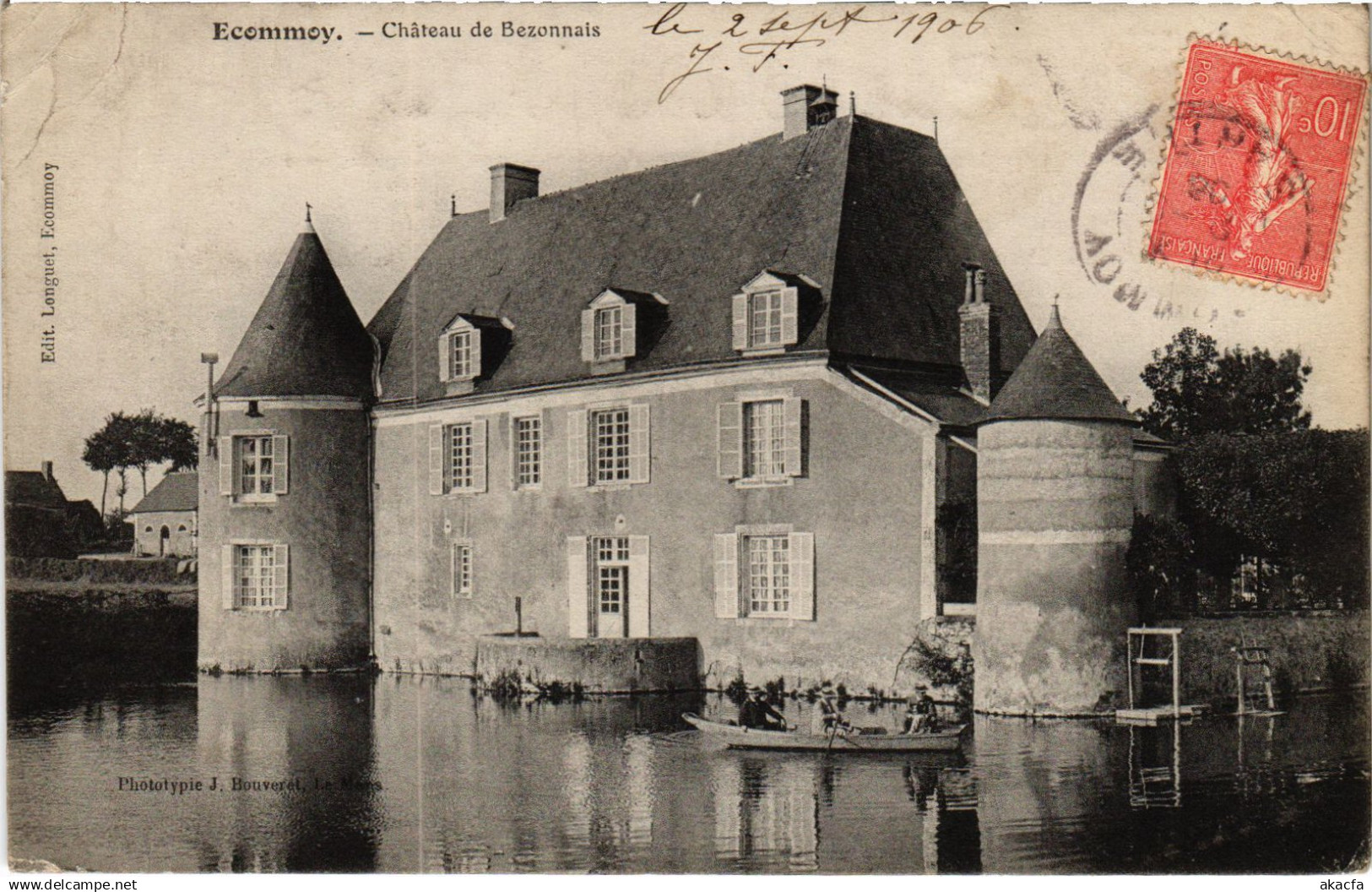 CPA Ecommoy Chateau de Bezonnais (1429761)