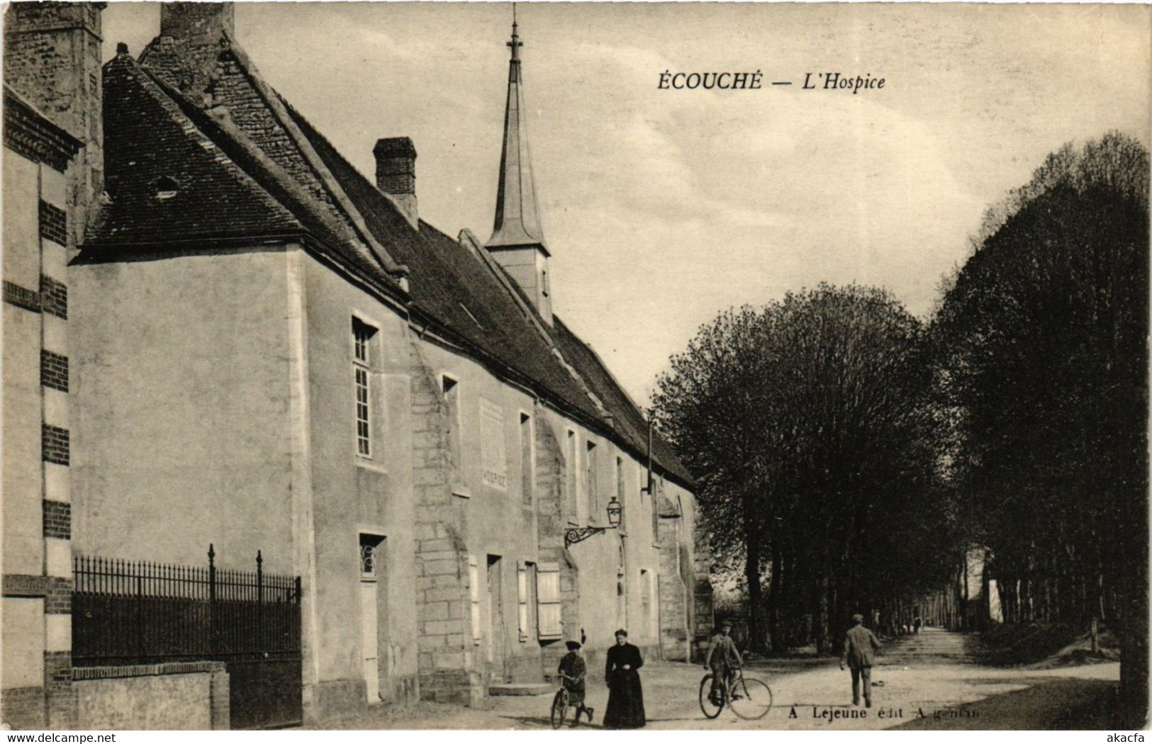 CPA ÉCOUCHÉ - L'Hospice (355977)