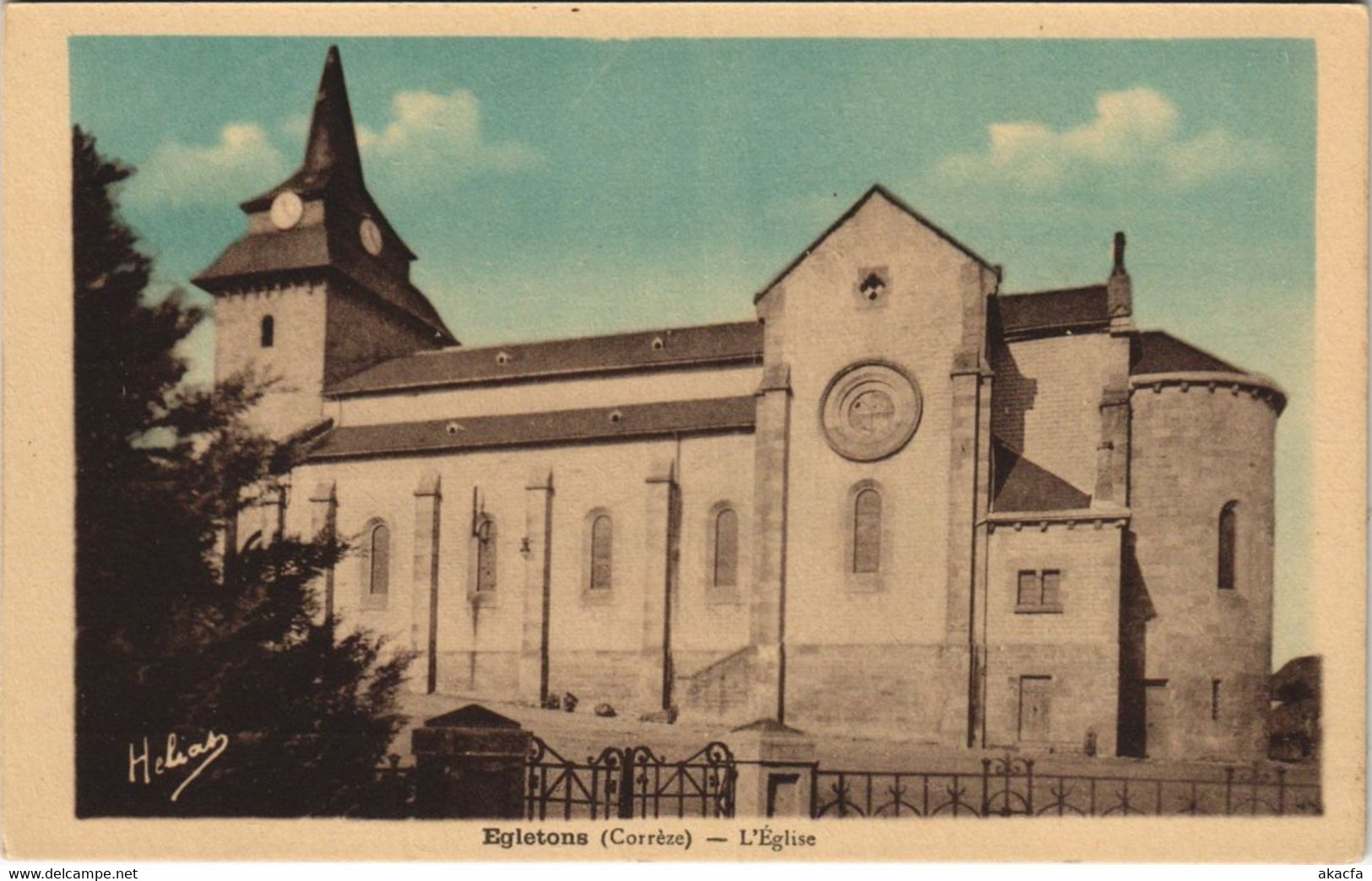 CPA Egletons L'Eglise FRANCE (1051337)