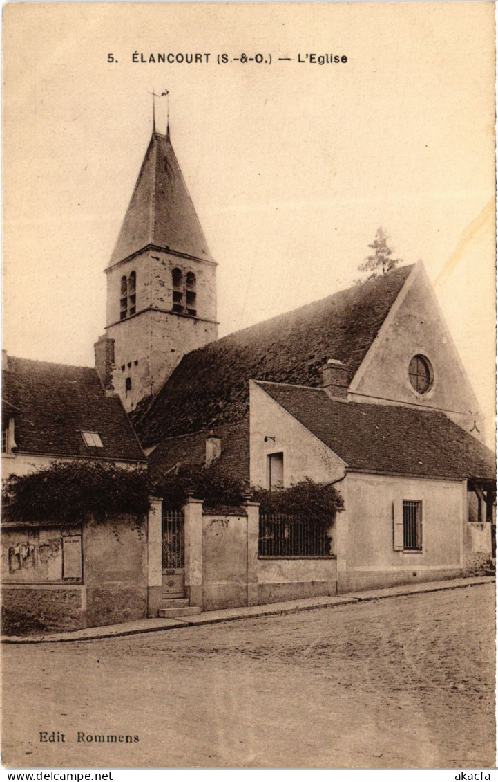 CPA ELANCOURT Eglise (1412009)