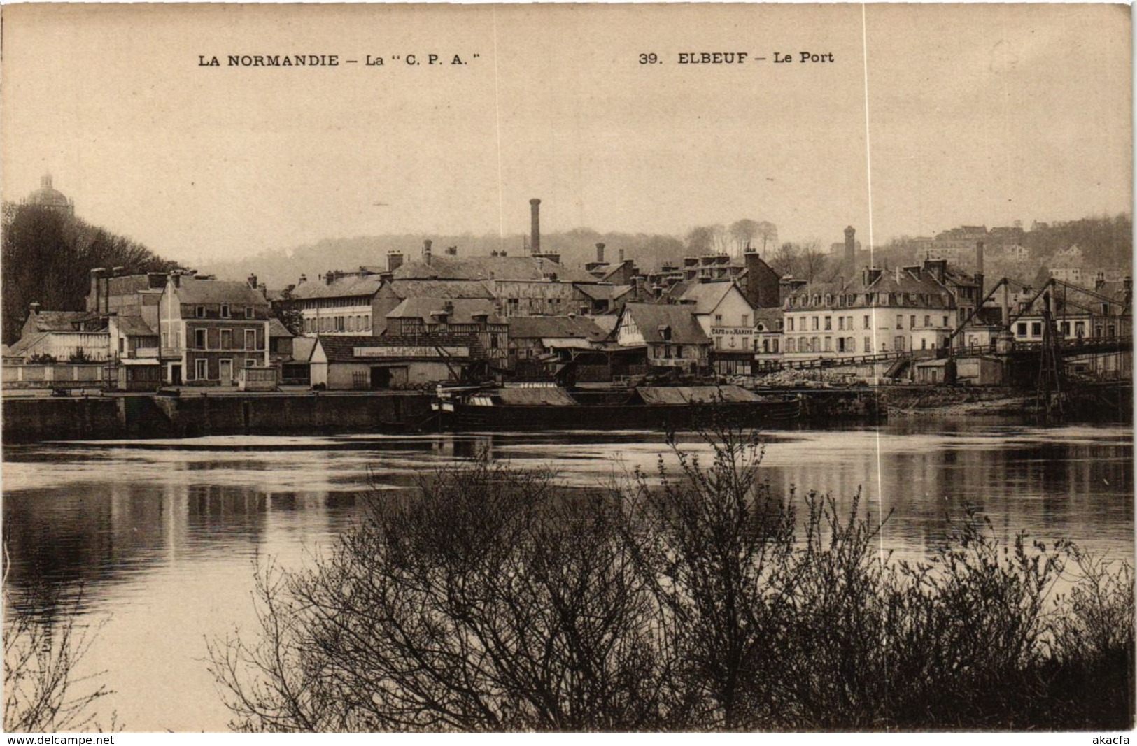 CPA ELBEUF-Le Port (347469)