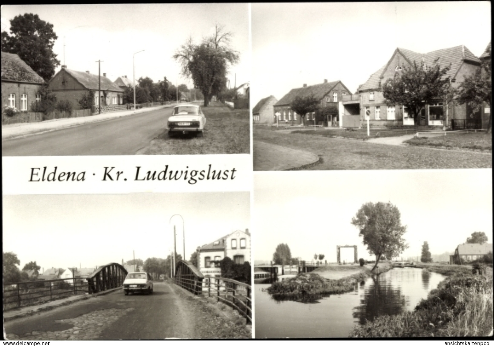 CPA Eldena in Mecklenburg, Ortsansichten, Brücke