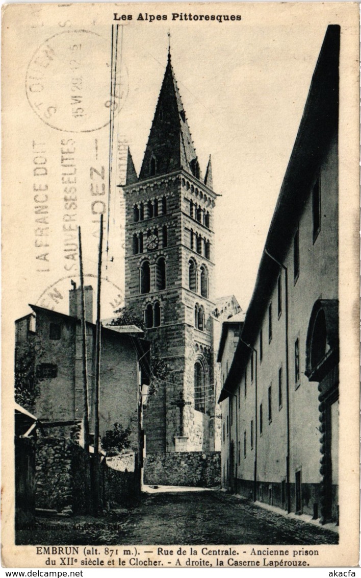 CPA EMBRUN - Rue de la Centrale - Ancienne prison (112879)