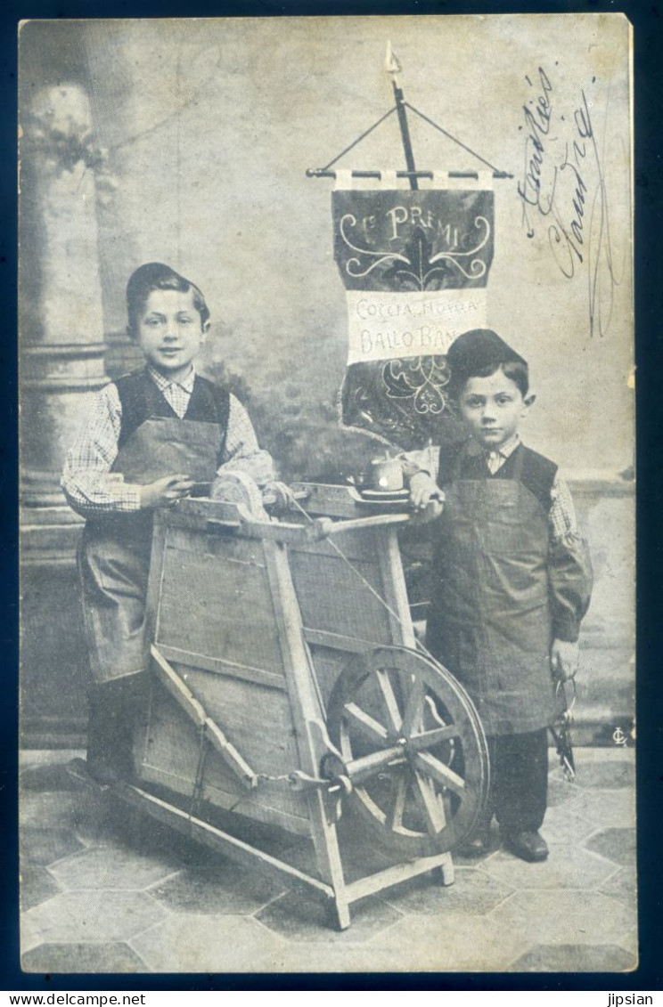 cpa enfants rémouleurs Italiens -- Italie LANR115