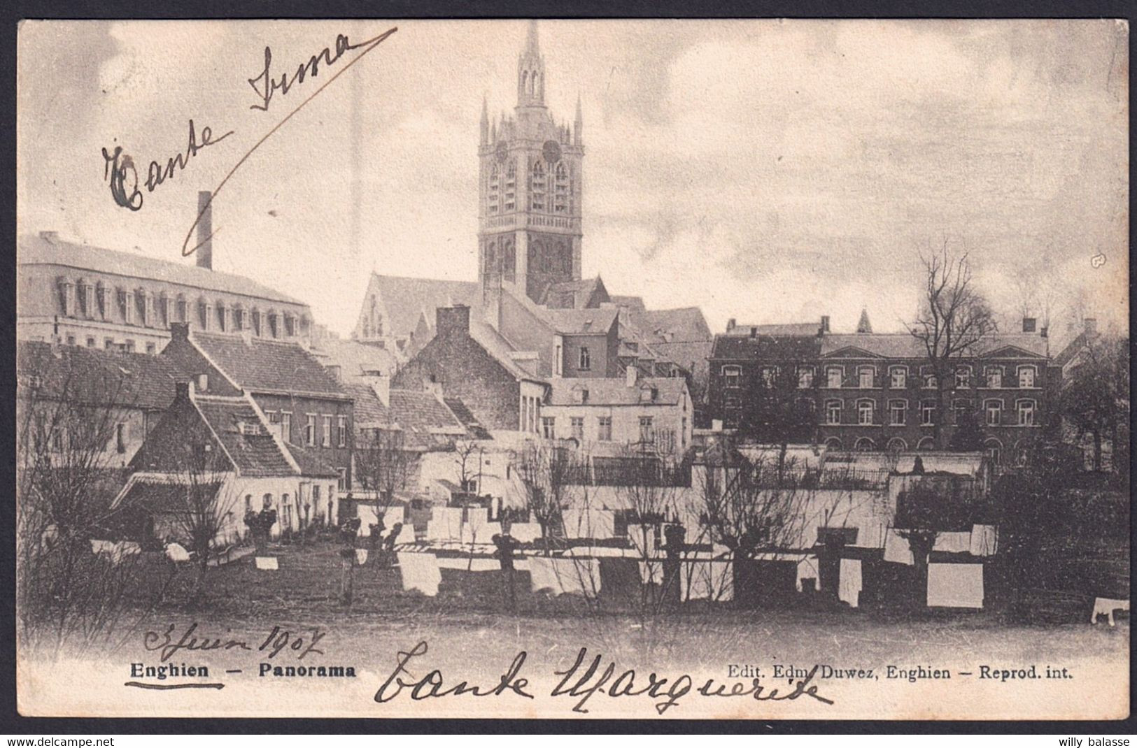 +++ CPA - ENGHIEN - EDINGEN - Panorama //