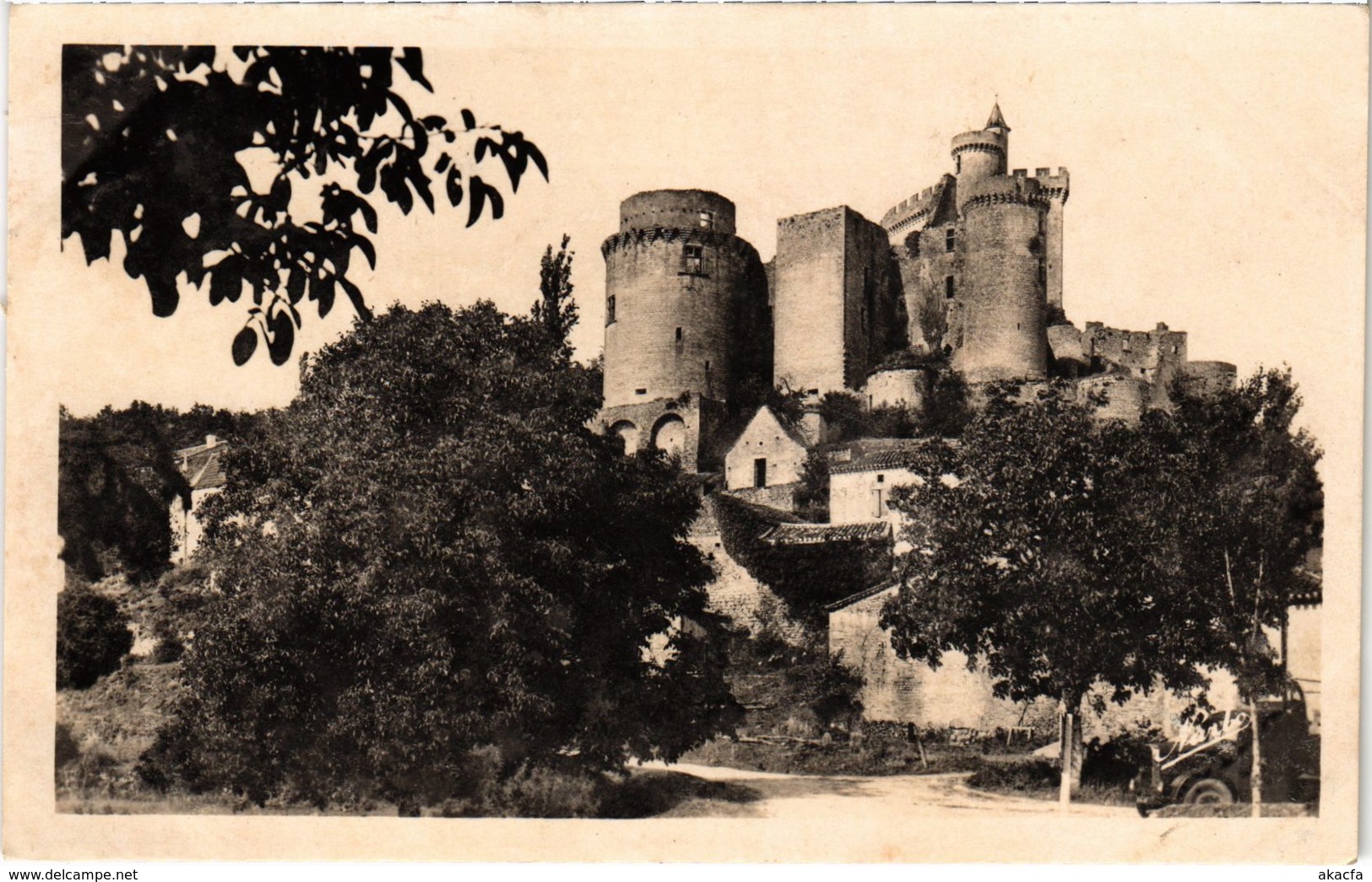 CPA Env. de LIBOS Chateau de BONAGUIL (89837)