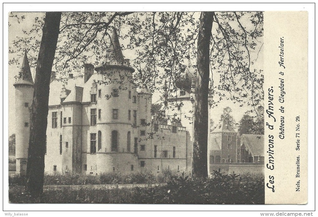 CPA - Environs d'Anvers - AARTSELAAR - Château de Cleydael à AERTSELAER - Kasteel  //