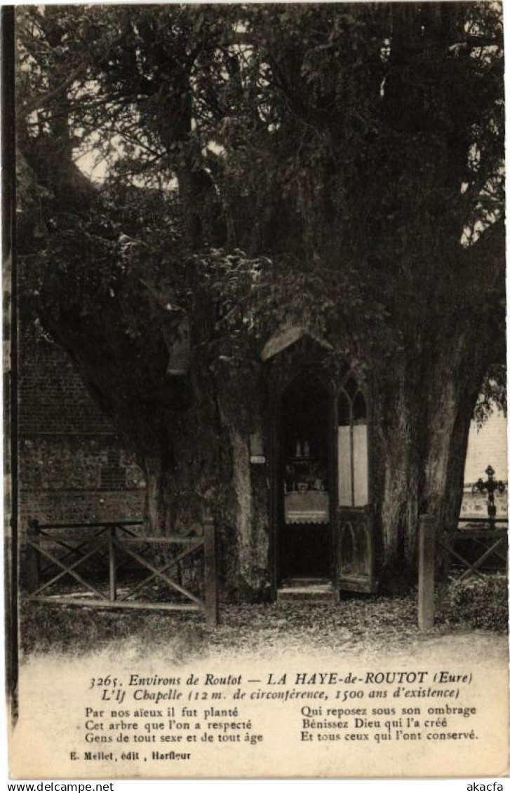 CPA Environs de ROUTOT - L Haye-de-ROUTOT -Chapelle (12m de .. (181612)