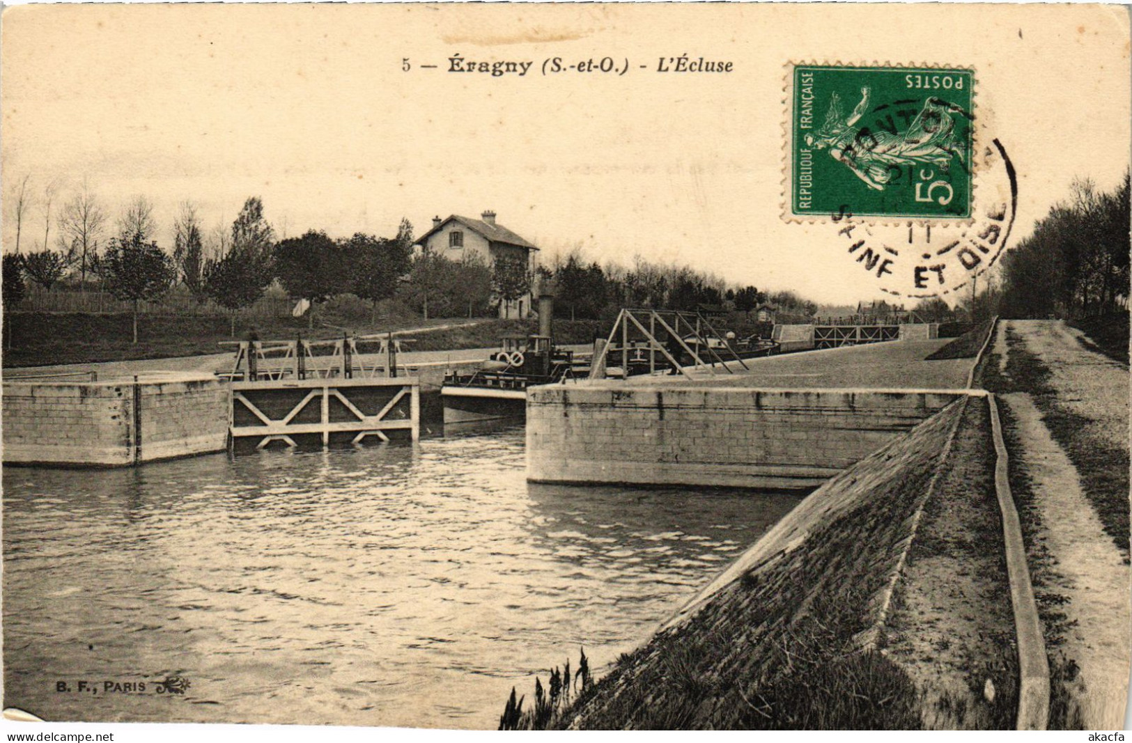 CPA Eragny L'Ecluse FRANCE (1307799)