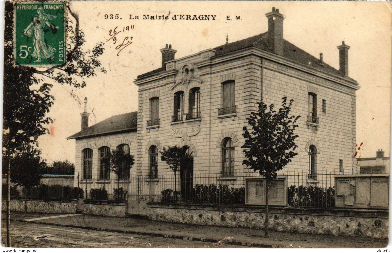 CPA Eragny La Mairie FRANCE (1309596)