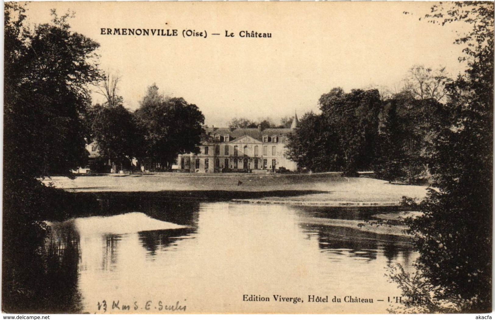 CPA Ermenonville- Le Chateau FRANCE (1020464)