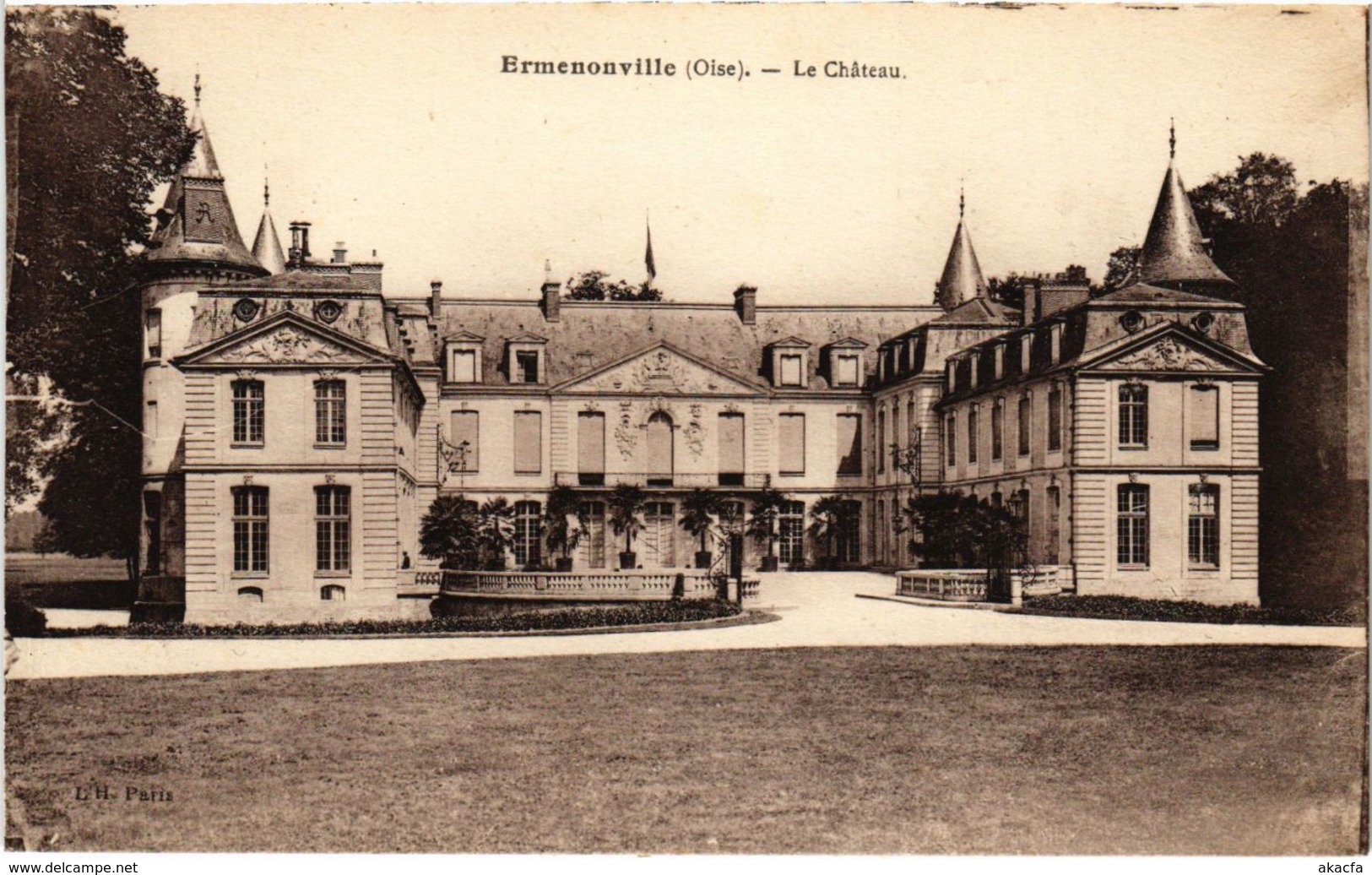 CPA Ermenonville- Le Chateau FRANCE (1020475)