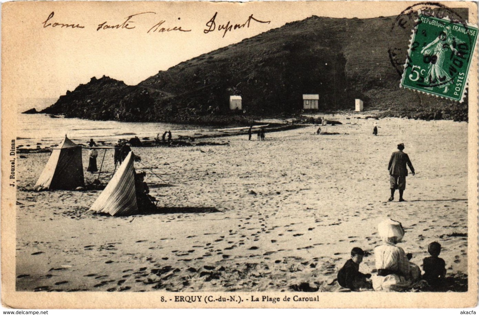 CPA ERQUY - La Plage de Caroual (994135)