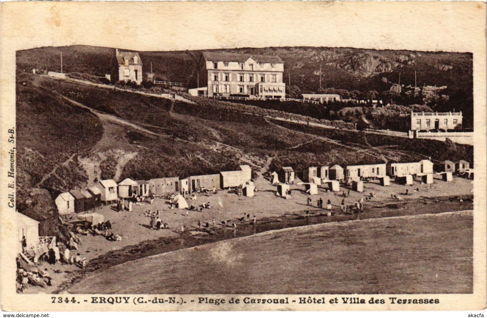 CPA ERQUY - Plage de Carroual (994129)