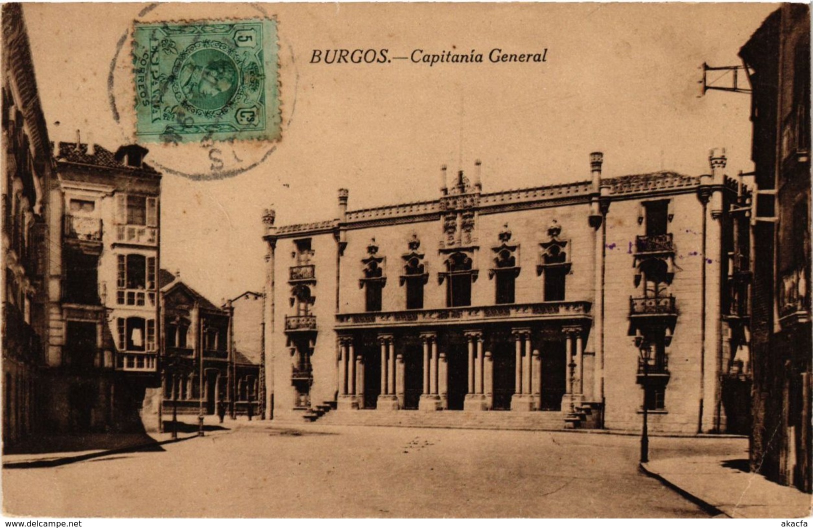 CPA Espagne Burgos - Capitania General (282401)