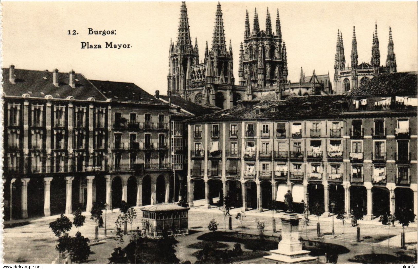 CPA Espagne Burgos - Plaza Mayor (282646)