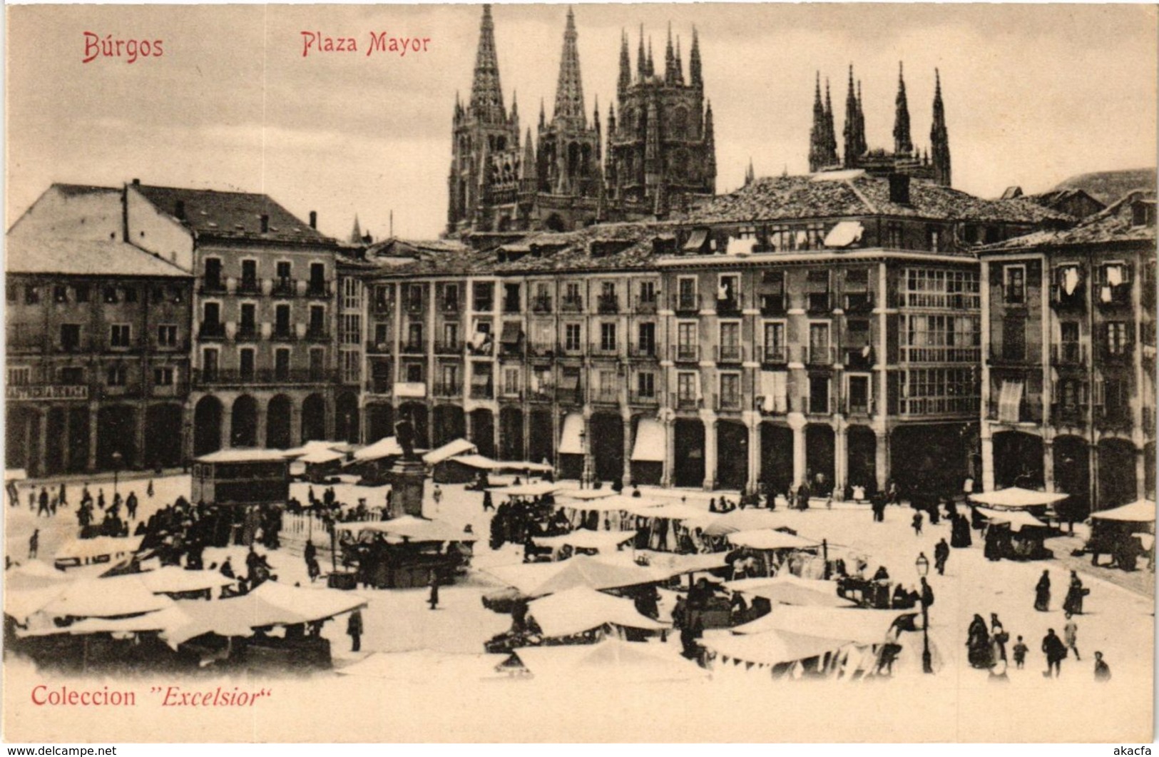 CPA Espagne BURGOS - Plaza Mayor (303898)