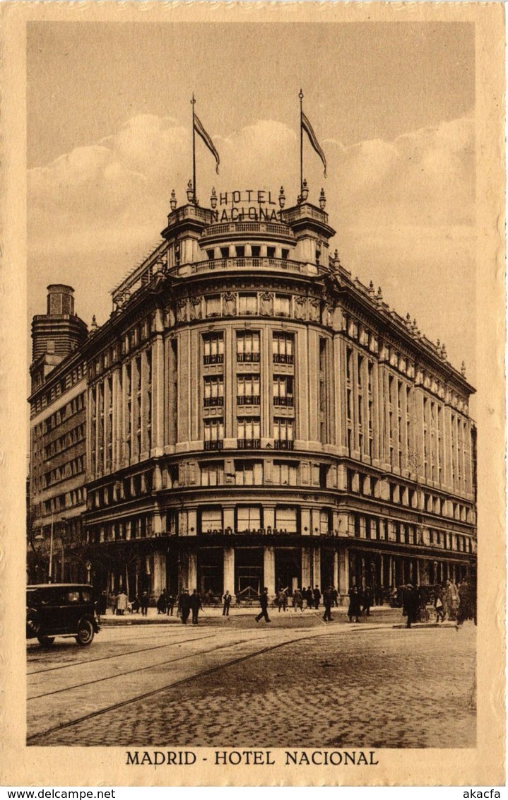 CPA Espagne MADRID - Hotel Nacional (304630)