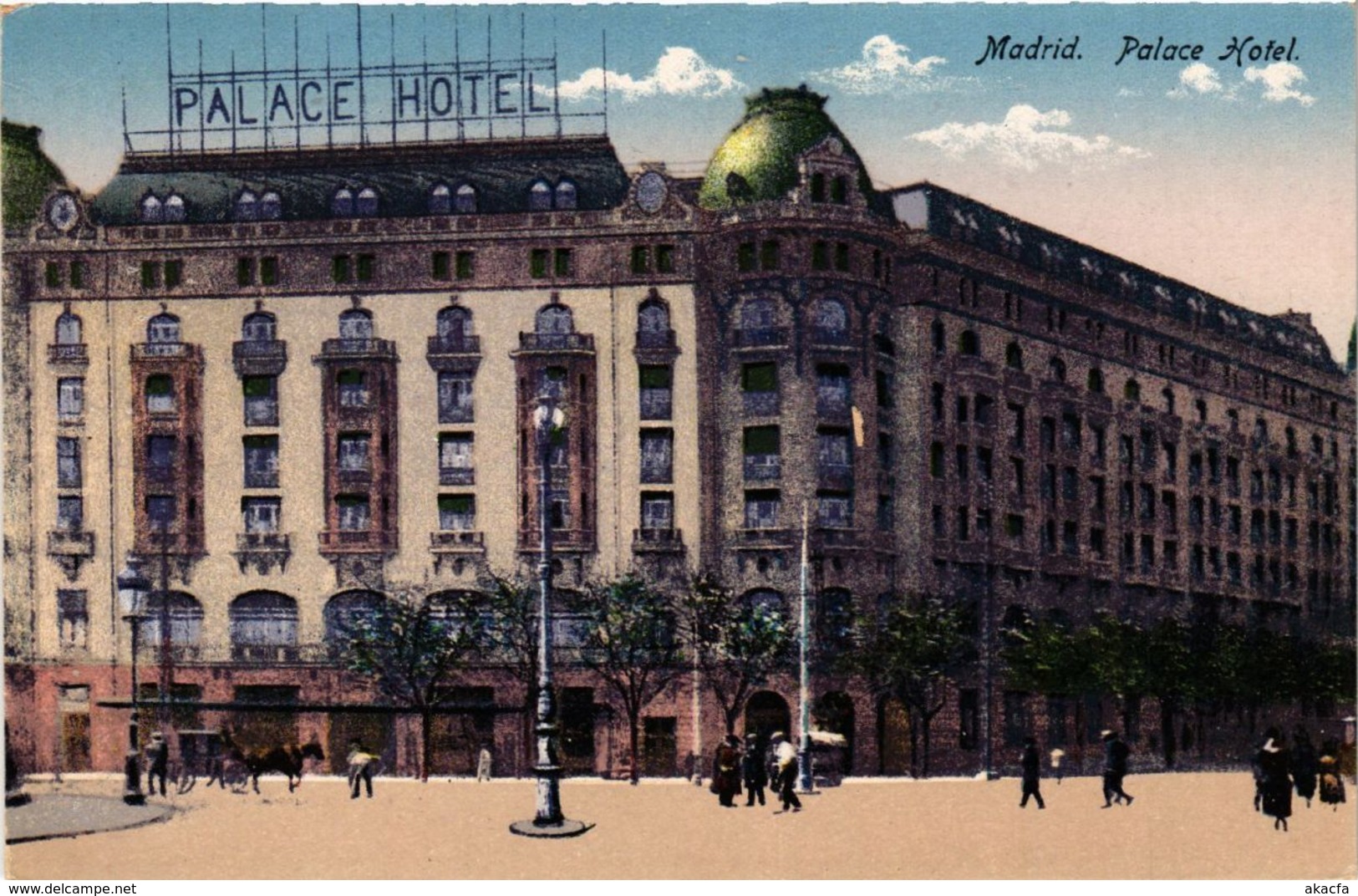 CPA Espagne Madrid - Palace Hotel (282885)