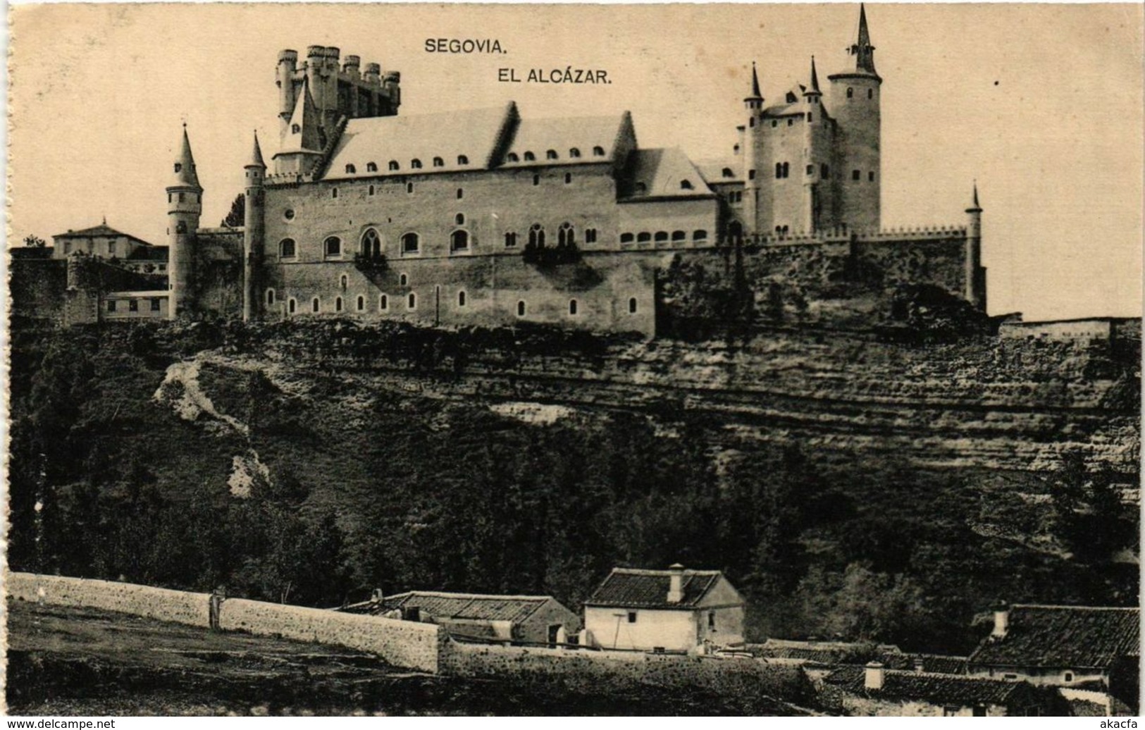 CPA Espagne SEGOVIA - El Alcazar (304526)