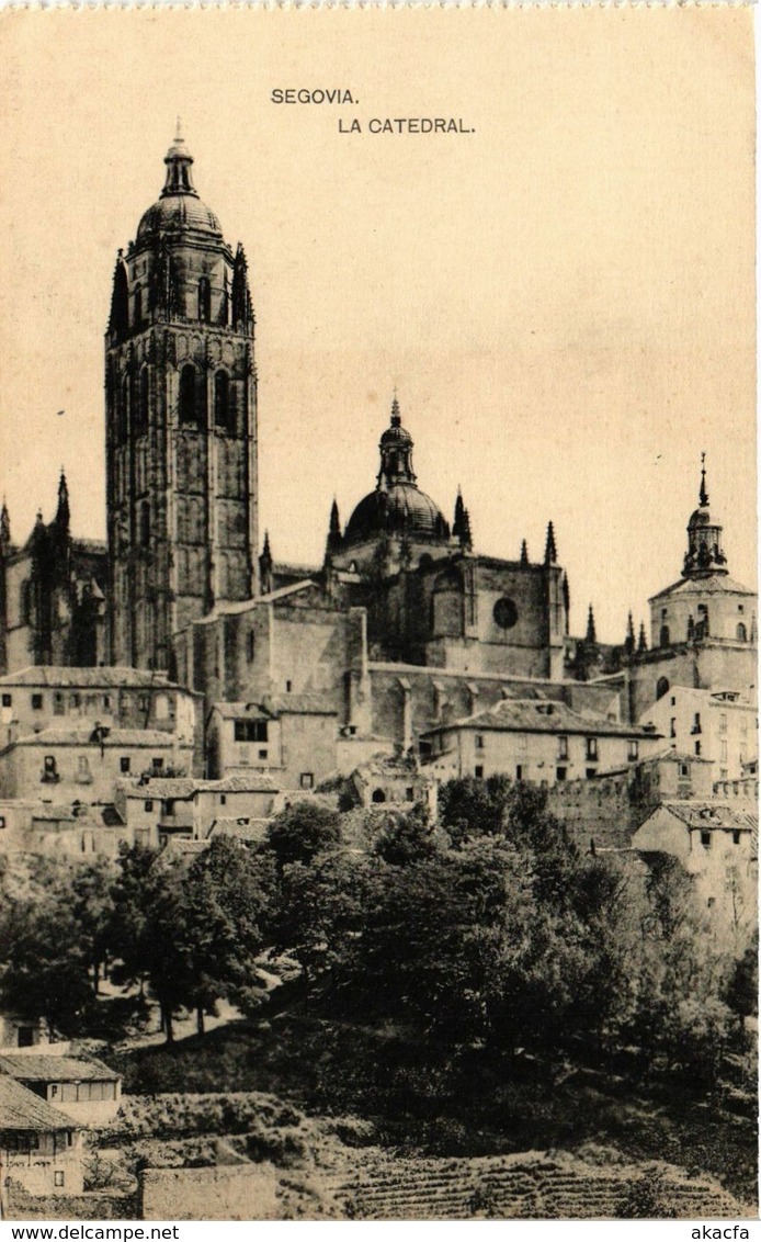 CPA Espagne SEGOVIA - La Catedral (304611)